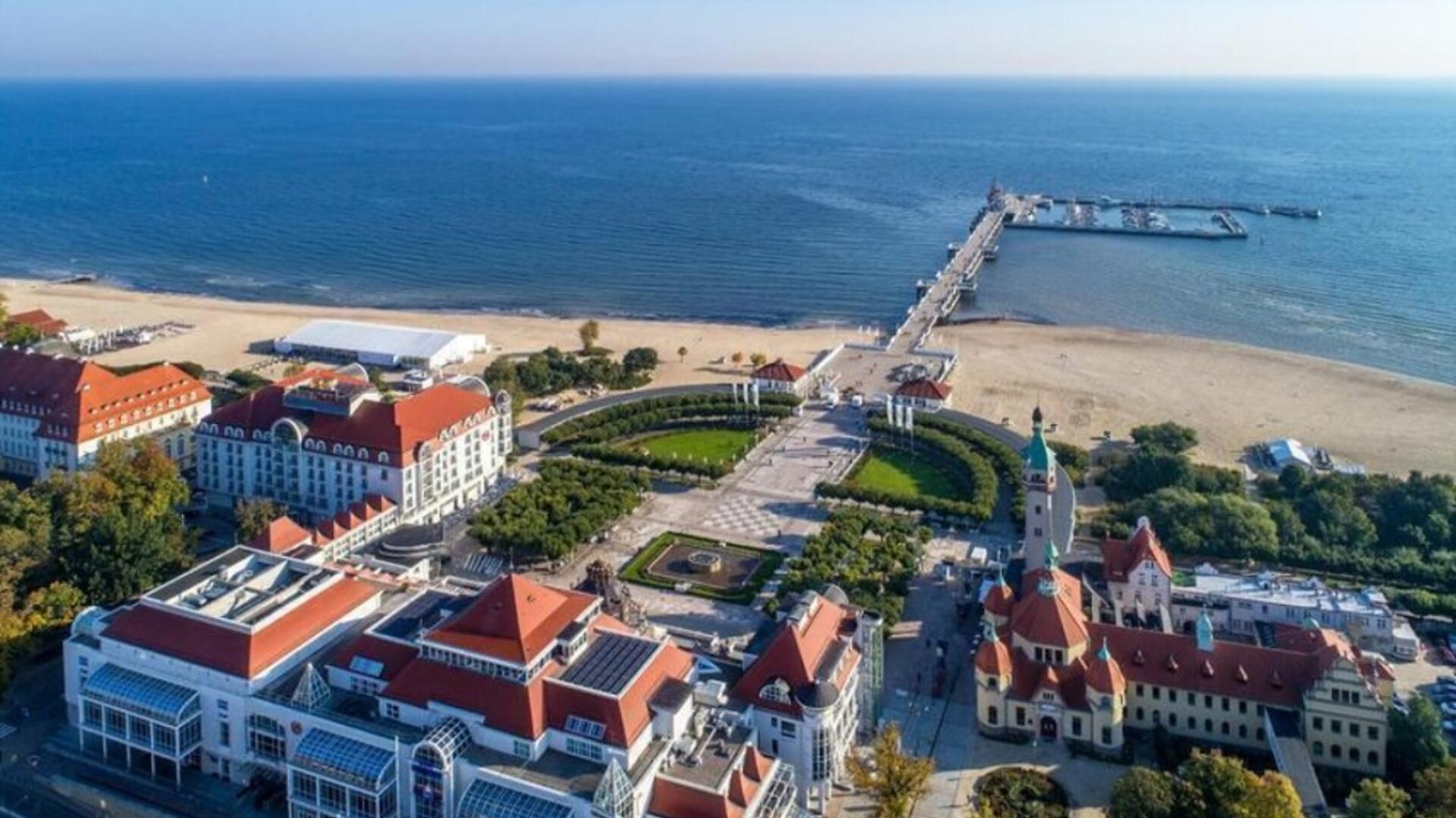 Sopot - molo, wypoczynek nad Bałtykiem